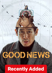 Kliknij by uszyskać więcej informacji | Netflix: Dobre wieści | Gdy porywacze uprowadzają japoński samolot i żądają lądowania w Pjongjangu, tajemniczy geniusz obmyśla zwariowany plan skierowania maszyny do Seulu.