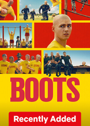 Netflix: Boots | <strong>Opis Netflix</strong><br> Prześladowany nastolatek, który pod wpływem impulsu zaciąga się do Marines, niespodziewanie odnajduje tam sens życia i poczucie wspólnoty z innymi rekrutami. | Oglądaj serial na Netflix.com