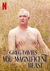 Kliknij by uszyskać więcej informacji | Netflix: Greg Davies: You Magnificent Beast | Brytyjski komik Greg Davies opowiada miÄ™dzy innymi oÂ przeraÅ¼ajÄ…cych randkach, katastrofach przy goleniu oraz Å¼artach swojego ojca podczas pokazu przezabawnego stand-upu.