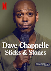 Kliknij by uszyskać więcej informacji | Netflix: Dave Chappelle: Sticks & Stones | W prowokacyjnym stand-upie nakrÄ™conym wÂ Atlancie Dave Chappelle mÃ³wi oÂ kulturze posiadania broni, kryzysie opioidowym iÂ fali skandali wÅ›rÃ³d celebrytÃ³w.