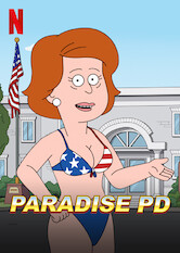 Kliknij by uzyskać więcej informacji | Netflix: Paradise PD / Paradise PD | Młody ochotnik dołącza do zdegenerowanych policjantów z małomiasteczkowego posterunku dowodzonego przez jego ojca. Razem spróbują wyniuchać jakichś grubszych dilerów.