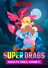 Kliknij by uszyskać więcej informacji | Netflix: Super Drags | Serial animowany dla dorosÅ‚ych, wÂ ktÃ³rym trzech gejÃ³w przeistacza siÄ™ wÂ drag queens iÂ ratuje spoÅ‚ecznoÅ›Ä‡ LGBTQ przed tymi, ktÃ³rzy chcÄ… jej zaszkodziÄ‡.