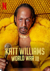 Kliknij by uszyskać więcej informacji | Netflix: Katt Williams: World War III | Katt Williams stroi sobie Å¼arty zÂ prawdy, kÅ‚amstw, braku skrzydeÅ‚ek zÂ kurczaka iÂ wojny zÂ narkotykami wÂ niesamowitym stand-upie sfilmowanym wÂ Las Vegas.