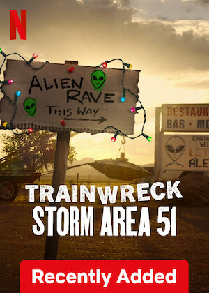 Netflix: Trainwreck: Storm Area 51 | <strong>Opis Netflix</strong><br> Wiralowy żart o szturmie na tajną bazę wojsk lotniczych USA zaczyna napędzany memami szał w mediach i stawia wojsko na baczność w tej dziwnej, ale autentycznej opowieści. | Oglądaj serial na Netflix.com