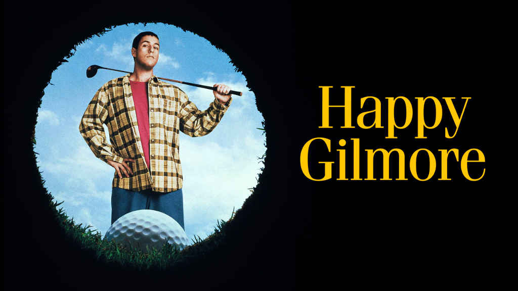 Везунчик на английском. Счастливчик Гилмор Постер. Постер Happy.Gilmore.1996. Счастливчик Гилмор (1996) Постер. Счастливчик Гилмор 1996 год Постер.